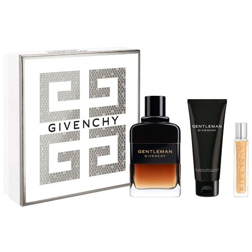 Givenchy Gentlemen Reserve Privee EDP 100Ml + EDP 12.5Ml + Shower Gel 75Ml Gift Set For Men