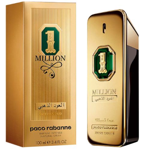 Paco Rabanne 1 Million Golden Oud Parfum Intense 100ML For Men