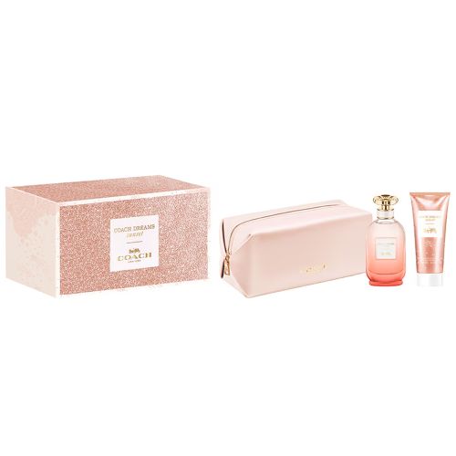 Coach Dreams Sunset EDP 90Ml + Body Lotion 100Ml + Toiletry Pouch Gift Set For Women