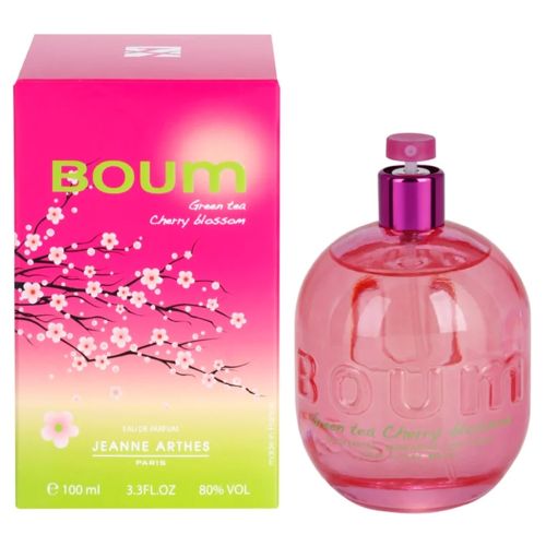 Jeanne Arthes Boum Green Tea Cherry Blossom EDP 100Ml For Women