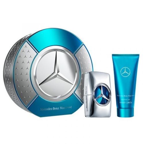 Mercedes-Benz Man Bright's EDT 100ML + Shower Gel 100ML Gift Set For Men