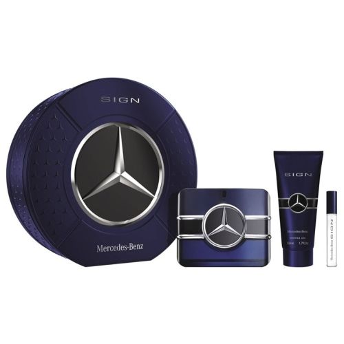 Mercedes-Benz Sign EDP 100Ml + EDP 10Ml + Shower Gel 50Ml Gift Set For Men