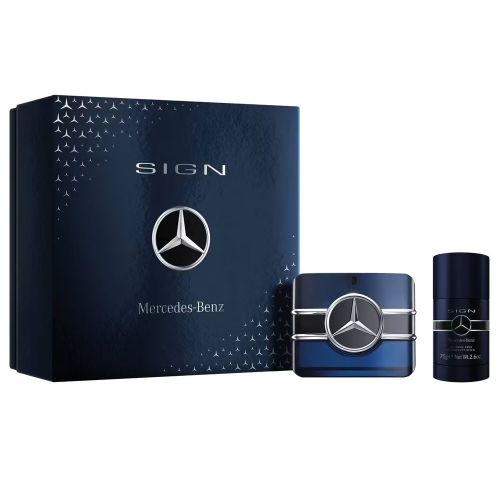 Mercedes-Benz Sign EDP 100Ml +  Deodorant 75 Gram Gift Set For Men