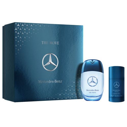 Mercedes-Benz The Move EDT 100Ml + Deodorant 75 Gram Gift Set For Men