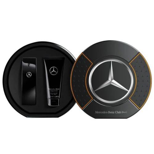 Mercedes-Benz Club Black EDT 100 Ml + Shower Gel 100Ml Gift Set For Men