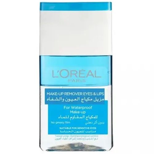L'oreal Make Up Remover Eyes & Lips For Water Proof 125ML