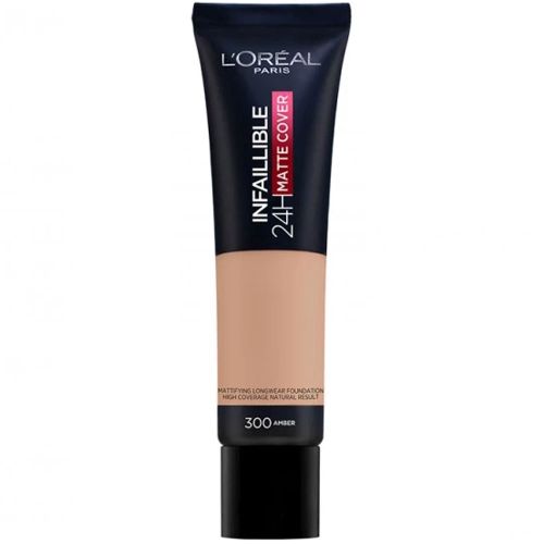 L'oreal Infallible 24H Matte Cover Foundation 300 Amber