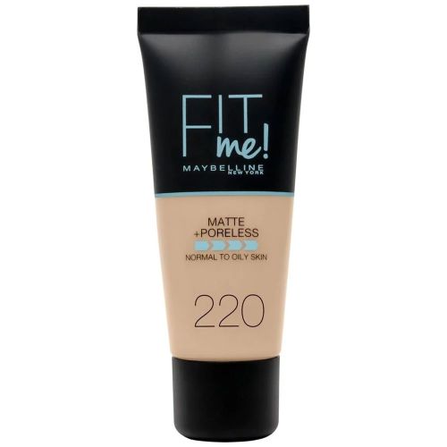 Maybelline New York Fit Me Matte & Pore less Foundation 220 Natural Beige