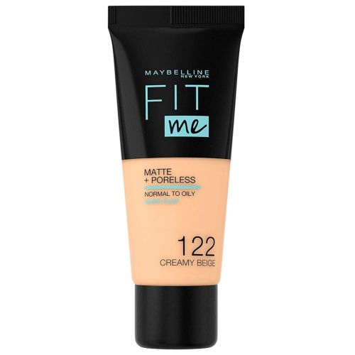 Maybelline New York Fit Me Matte & Pore less Foundation 122 Creamy Beige