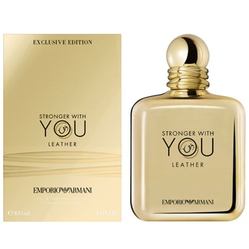 Emporio Armani Stronger With You Leather EDP 100Ml For Men