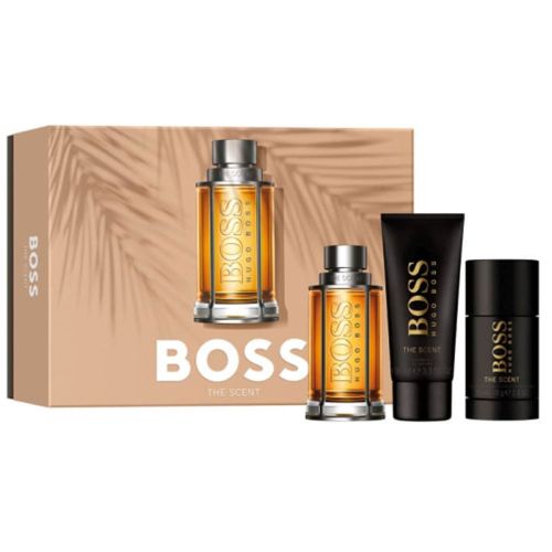 Hugo Boss The Scent EDT 100ML + Shower Gel 100ML + Deodorant 75ML Gift Set For Men