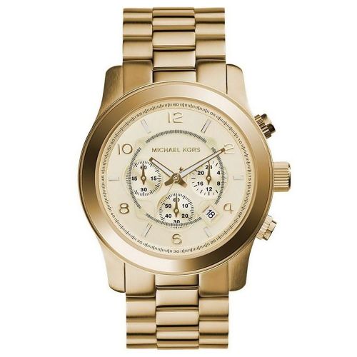 Michael Kors MK8077 Men’s Watch 45mm Gold