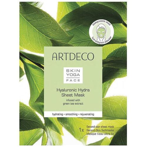 Artdeco High-quality Sheet Mask With Hyaluronic Acid And Green Tea Extract. 23ML