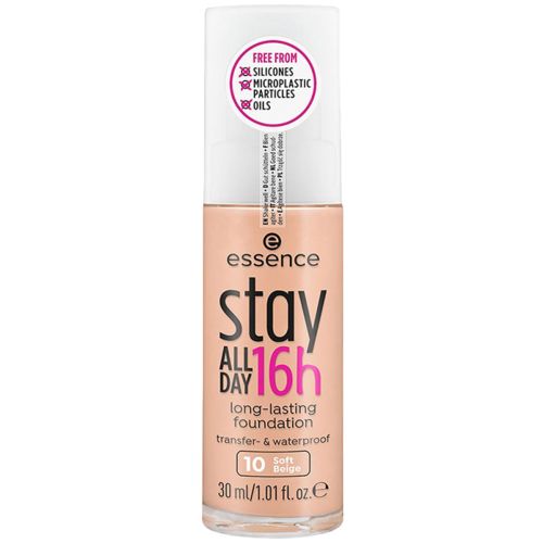 Essence Stay All Day 16h Long-lasting Foundation 10 Soft Beige 