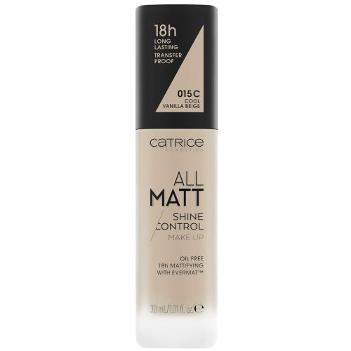 Catrice All Matt Shine Control Make-up 015 Cool Vanilla Beige 