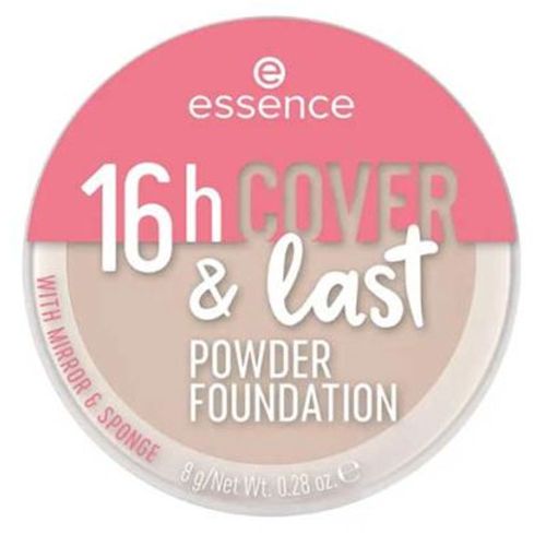 Essence 16h Cover & Last Powder Foundation 08 Sand