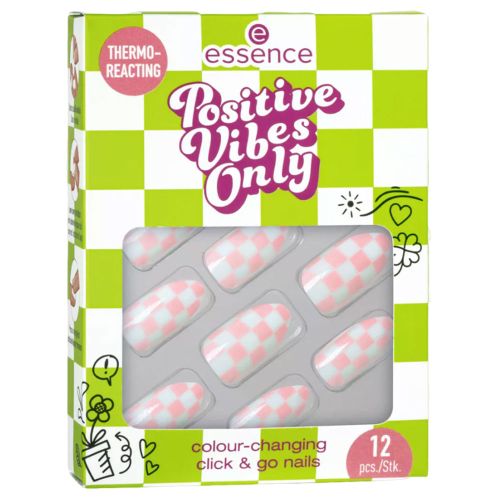 Essence Positive Vibes Only Color-Changing Click & Go Nails
