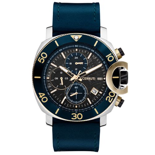 Cerruti 1881 CIWGF2224501 Postiano Men's Watch 47mm Blue