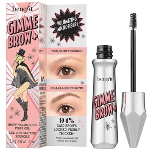 Benefit Gimme Brow & Volumizing Eyebrow Gel Shade 4.5 Neutral Deep Brown