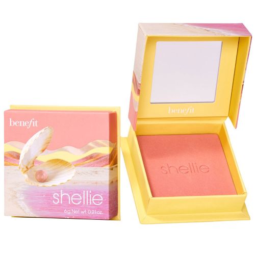 Benefit Cosmetics WANDERful World Silky-Soft Powder Blush Warm Seashell Pink