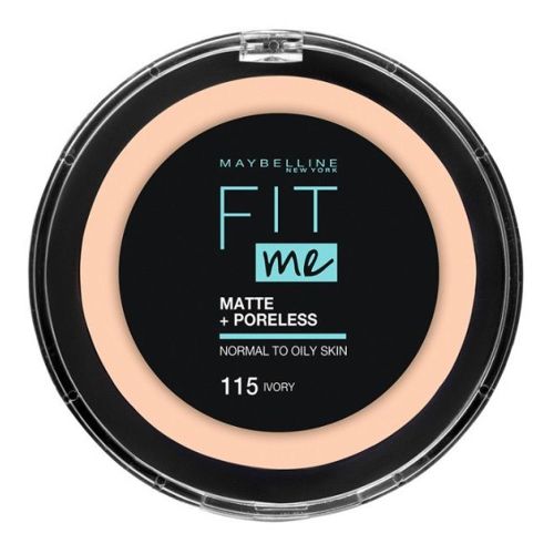 Maybelline New York Fit Me Matte and Pore less Compact Face Powder 115 Ivory