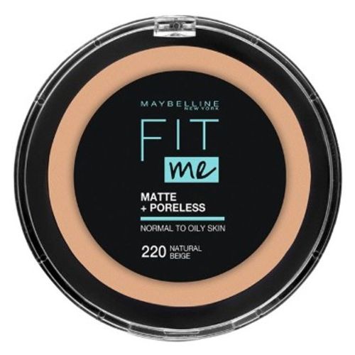 Maybelline New York Fit Me Matte and Pore less Compact Face Powder 220 Natural Beige