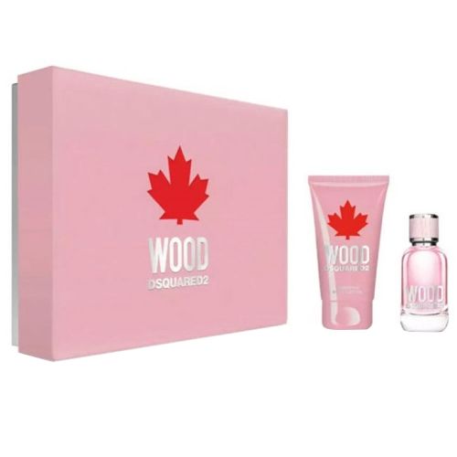 Dsquared2 Wood EDT 100ML + Body Lotion 150ML Gift Set For Women