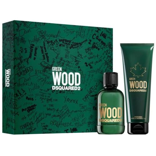 Dsquared2 Green EDT 100ML + Shower Gel 150ML Gift Set For Men