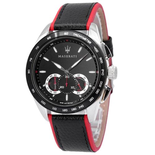 Maserati Traguardo R8871612028 Men's Watch 45mm Black