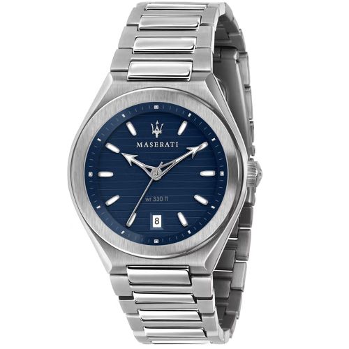 Maserati Triconic R8853139002 Men's Watch 40mm Silver