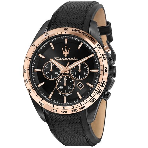 Maserati Traguardo R8871612036 Men's Watch 45mm Black
