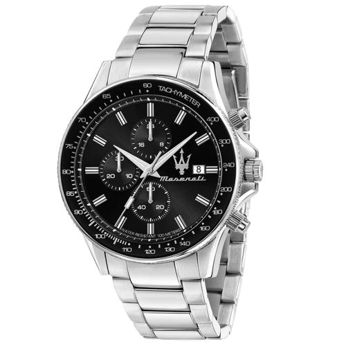 Maserati Sfida R8873640015 Men's Watch 44mm Silver 
