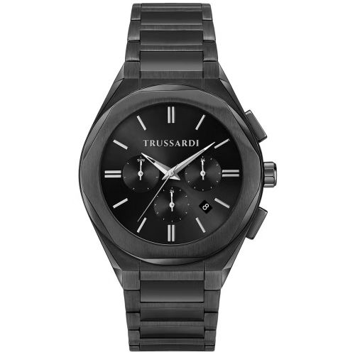 Trussardi Brink R2453156002 Men's Watch 44Mm Black