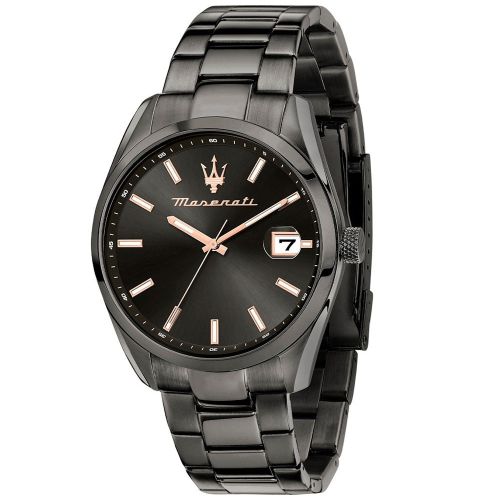 Maserati Attrazione R8853151015 Men's Watch 43mm Black