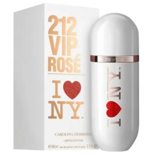 Carolina Herrera 212 VIP Rose I Love NY Limited Edition EDP 80Ml For Women