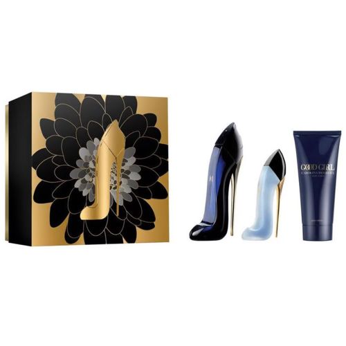 Carolina Herrera Good Girl EDP 80ML + Hair Mist 30ML + Body Lotion 100ML Gift Set For Women