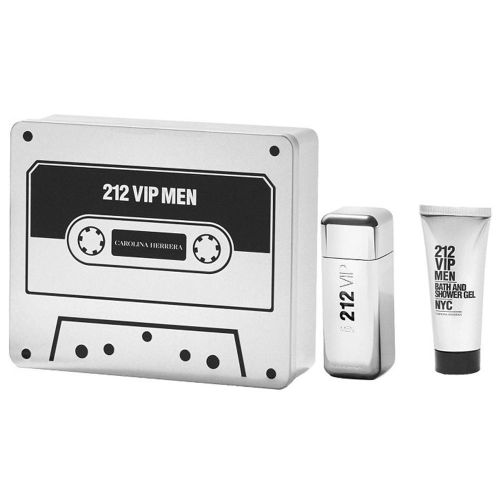 Carolina Herrera 212 VIP EDT 100ML + Shower Gel 100ML Gift Set For Men