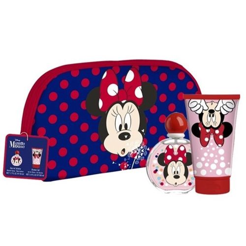 Air-Val Disney Minnie Mouse EDT 50Ml + Shower Gel 100Ml Gift Set For Kids