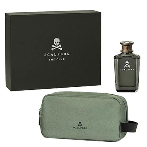 Scalpers The Club Leather EDP 125ML Vanity Case Gift Set For Men