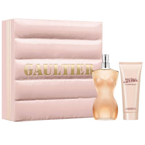 Jean Paul Gaultier Classique EDT 100ML + Body Lotion 75ML Gift Set For Women