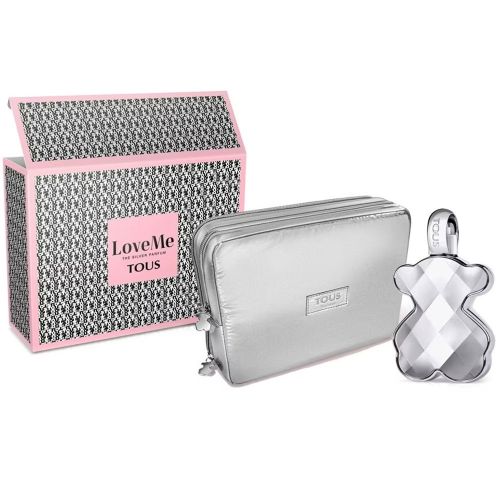 Tous Loveme The Silver Parfum 90Ml + Bag Gift Set For Women