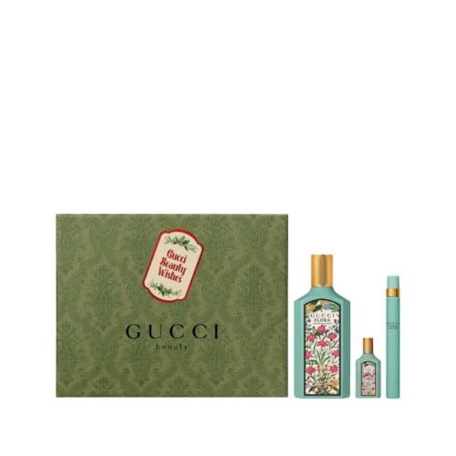 Gucci Flora Gorgeous Gardenia EDP 100ML  Gift Set