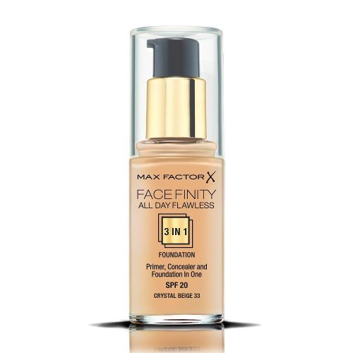 MaxFactor FaceFinity All Day Flawless Foundation 33 Crystal Beige
