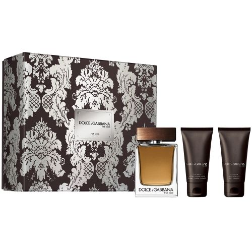 Dolce & Gabbana The One for Men Christmas edT Spray 100ml/Aftershave Balm 50ml/Shower Gel 50ml